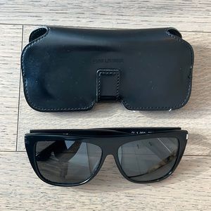 SAINT LAURENT SUNGLASSES SL 001 BLACK